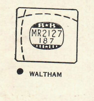 WALTHAM - Rectangle w/Radius Corners 21.2mm x 18.7mm
