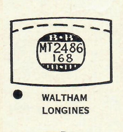 LONGINES & WALTHAM - Tonneau 24.8mm x 16.8mm DUREX