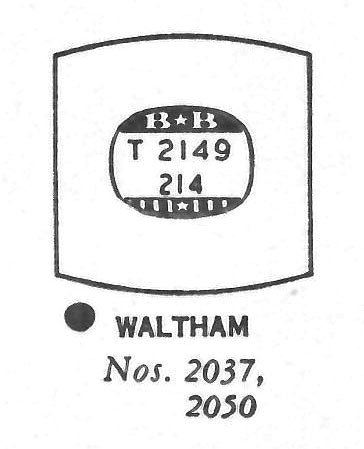 BENRUS & WALTHAM : MULTIPLE MODELS - Tonneau 21.4mm x 21.4mm