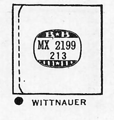 WITTNAUER : LEHIGH - Rectangle 21.9mm x 21.3mm