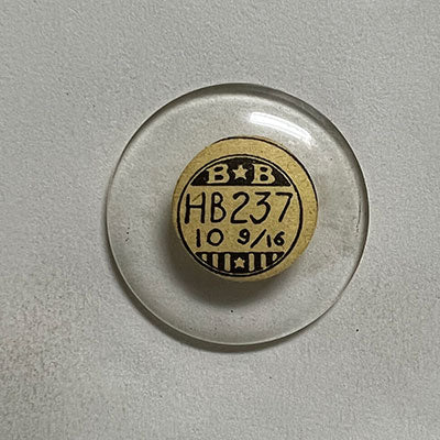 ROUND : GLASS : HIGH DOME - 23.7mm