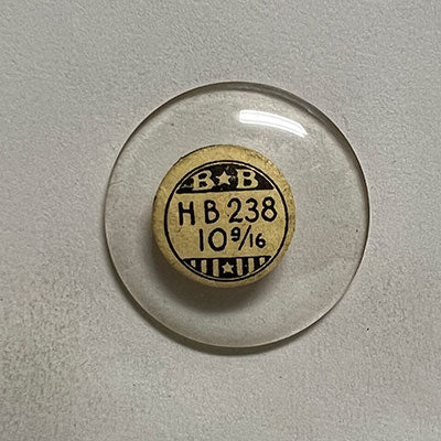 ROUND : GLASS : HIGH DOME - 23.8mm