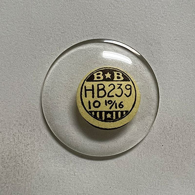 ROUND : GLASS : HIGH DOME - 23.9mm