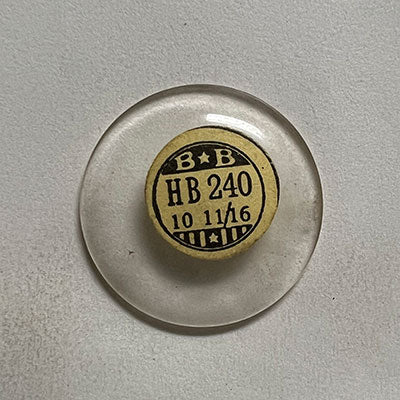 ROUND : GLASS : HIGH DOME - 24.0mm