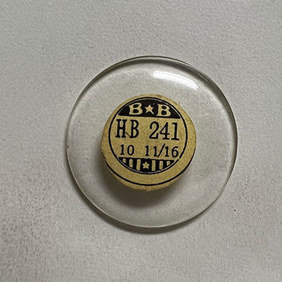 ROUND : GLASS : HIGH DOME - 24.1mm