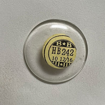 ROUND : GLASS : HIGH DOME - 24.2mm