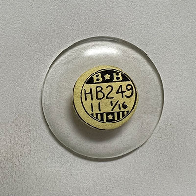 ROUND : GLASS : HIGH DOME - 24.9mm