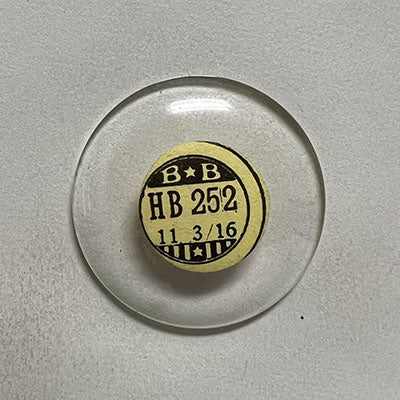 ROUND : GLASS : HIGH DOME - 25.2mm