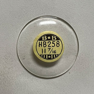 ROUND : GLASS : HIGH DOME - 25.8mm
