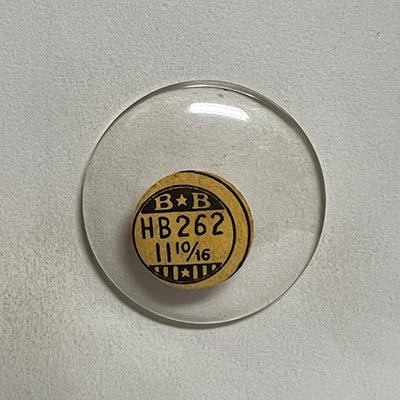 ROUND : GLASS : HIGH DOME - 26.2mm