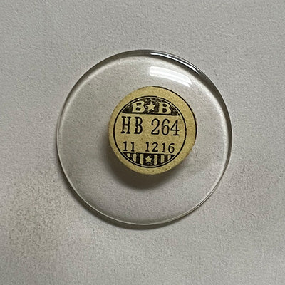 ROUND : GLASS : HIGH DOME - 26.4mm