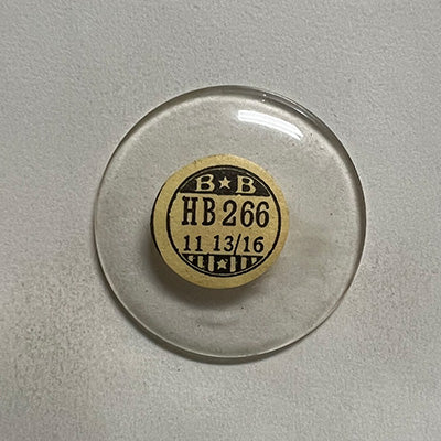 ROUND : GLASS : HIGH DOME - 26.6mm