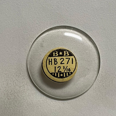 ROUND : GLASS : HIGH DOME - 27.1mm