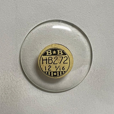 ROUND : GLASS : HIGH DOME - 27.2mm