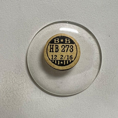 ROUND : GLASS : HIGH DOME - 27.3mm