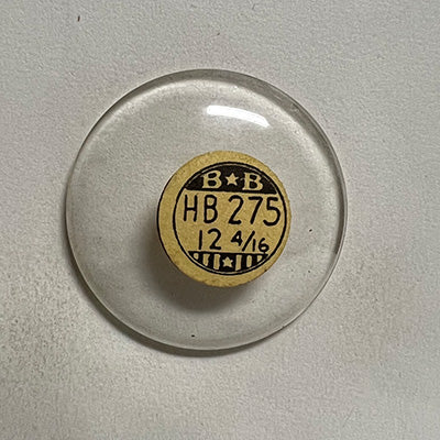 ROUND : GLASS : HIGH DOME - 27.5mm