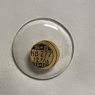 ROUND : GLASS : HIGH DOME - 27.7mm