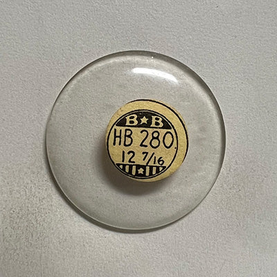 ROUND : GLASS : HIGH DOME - 28.0mm