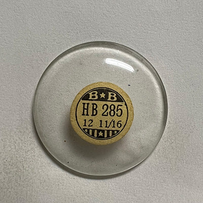ROUND : GLASS : HIGH DOME - 28.5mm