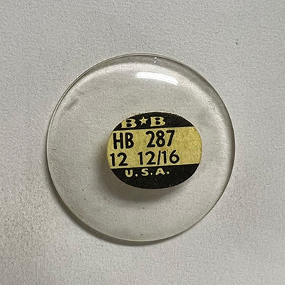 ROUND : GLASS : HIGH DOME - 28.7mm