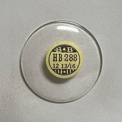 ROUND : GLASS : HIGH DOME - 28.8mm
