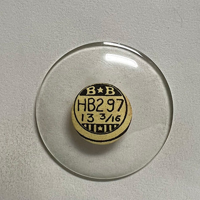 ROUND : GLASS : HIGH DOME - 29.7mm