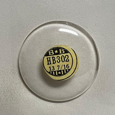 ROUND : GLASS : HIGH DOME - 30.2mm