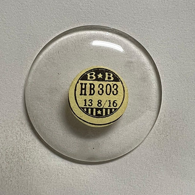 ROUND : GLASS : HIGH DOME - 30.3mm