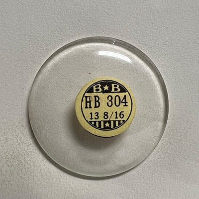 ROUND : GLASS : HIGH DOME - 30.4mm