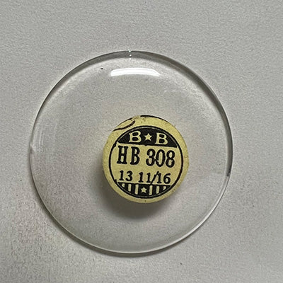 ROUND : GLASS : HIGH DOME - 30.8mm