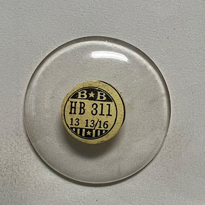 ROUND : GLASS : HIGH DOME - 31.1mm