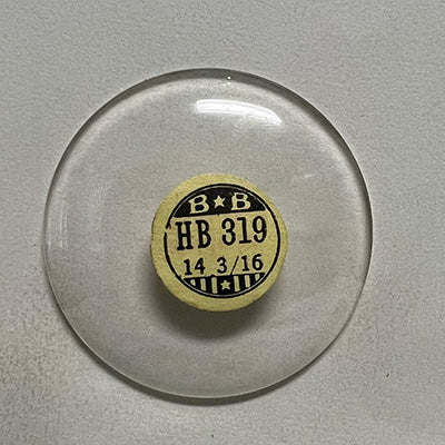 ROUND : GLASS : HIGH DOME - 31.9mm