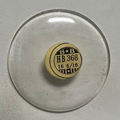 ROUND : GLASS : HIGH DOME - 36.8mm