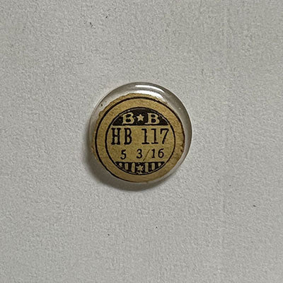 ROUND : GLASS : HIGH DOME - 11.7mm