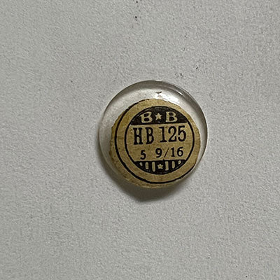 ROUND : GLASS : HIGH DOME - 12.5mm