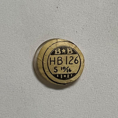 ROUND : GLASS : HIGH DOME - 12.6mm