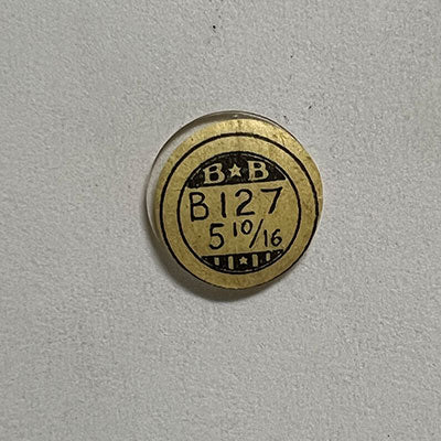 ROUND : GLASS : STANDARD DOME - 12.7mm