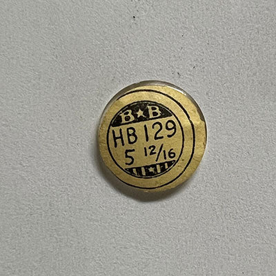 ROUND : GLASS : HIGH DOME - 12.9mm
