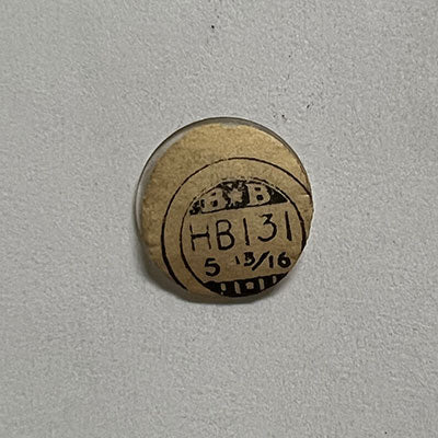 ROUND : GLASS : HIGH DOME - 13.1mm