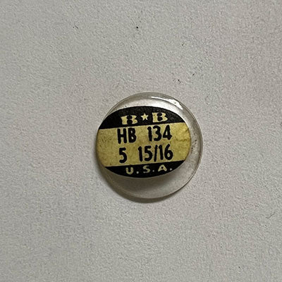 ROUND : GLASS : HIGH DOME - 13.4mm