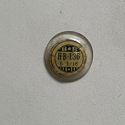 ROUND : GLASS : HIGH DOME - 13.6mm