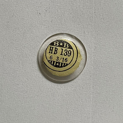 ROUND : GLASS : HIGH DOME - 13.9mm
