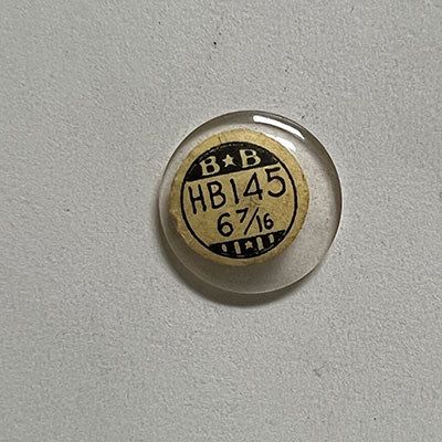 ROUND : GLASS : HIGH DOME - 14.5mm