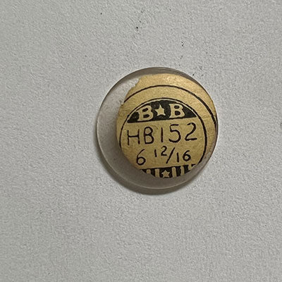 ROUND : GLASS : HIGH DOME - 15.2mm
