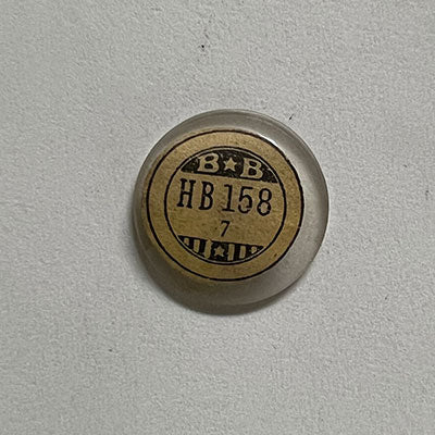 ROUND : GLASS : HIGH DOME - 15.8mm