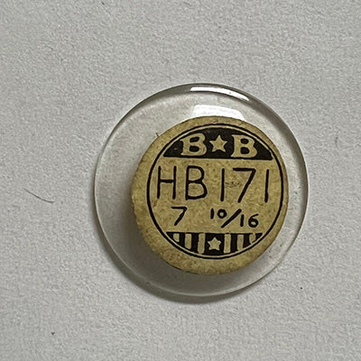ROUND : GLASS : HIGH DOME - 17.1mm
