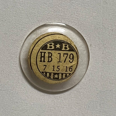 ROUND : GLASS : HIGH DOME - 17.9mm