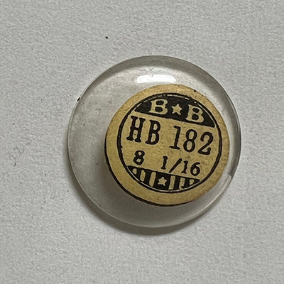 ROUND : GLASS : HIGH DOME - 18.2mm