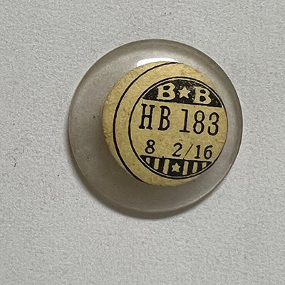 ROUND : GLASS : HIGH DOME - 18.3mm