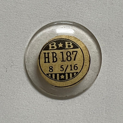 ROUND : GLASS : HIGH DOME - 18.7mm